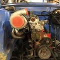 CMR Volvo 8V - 240 eksos manifold svart stål