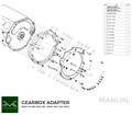 Adapterplate girkasse BMW V8 M60 M62 S62