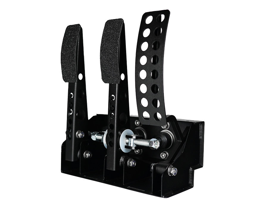 OBP Gulvmontert pedalstativ 3 pedaler 3x hovedsylindere V1