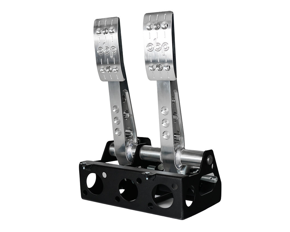 OBP Gulvmontert pedalstativ 2 pedaler Cockpit V2