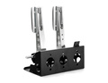OBP Gulvmontert pedalstativ 2 pedaler Pro-Race V2