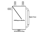 OBP Catchtank olje 1,0L (13mm Push on)