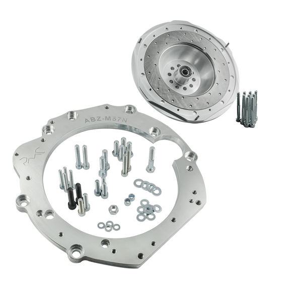 PMC Adaptersett Audi ABZ - BMW M57N HGD JGA - 228mm / 8.98"