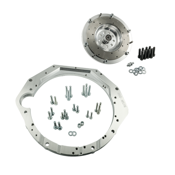 PMC Adaptersett BMW V8 M60 - BMW E60 M57N2 6-speed HGD JGA - 240mm / 9.45"