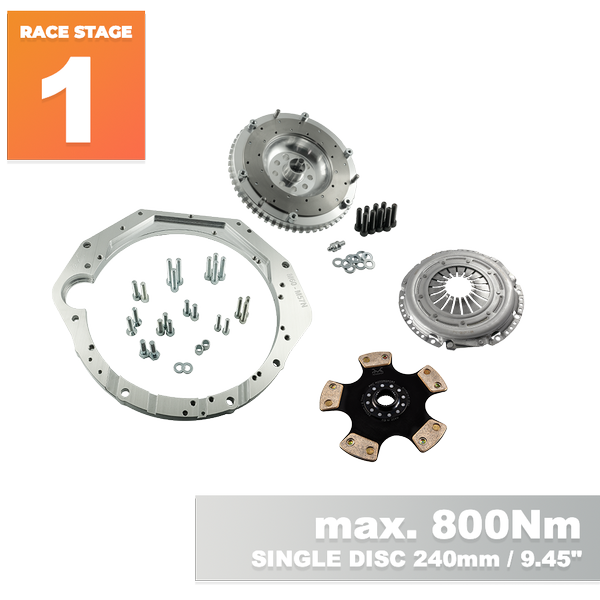 PMC RACE STAGE 1 BMW M62 - BMW M57N HGU HGK - 240mm / 9.45"
