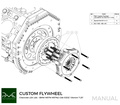 PMC Adaptersett GM Chevrolet LSX - BMW M57N HGD JGA - 184mm 7.25" (P)