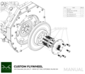 PMC Adaptersett GM Chevrolet LSX - BMW DCT DKG Getrag GS7D36SG Inline-six (H)