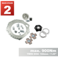 PMC RACE STAGE 2 GM Chevrolet LSX - BMW M57N HGD JGA - 184mm 7.25" (P)