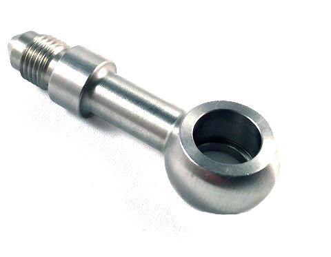 Banjo rett lang AN3 (10 mm) av rustfritt
