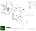 PMC RACE STAGE 1 Honda S2000 - BMW M57 / E46 S54 M3 - 240mm / 9.45"