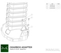 PMC Adaptersett Honda S2000 - Mazda RX-8 6-speed - 240mm / 9.45"