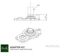 PMC Adaptersett Honda K - Mazda RX-8 6-speed - 240mm / 9.45"