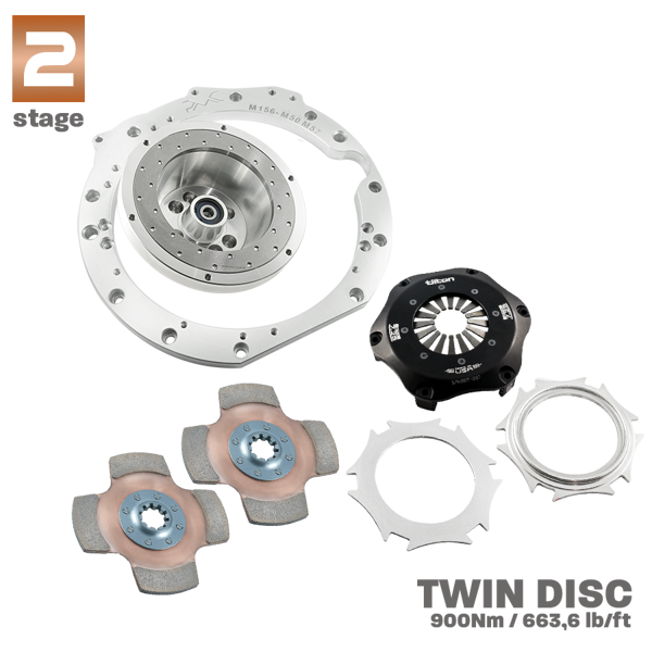 PMC RACE STAGE 2 Mercedes-Benz M156 - BMW M57 / E46 S54 M3 - 184mm / 7.25" (P)