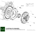 PMC Adaptersett Volvo T - BMW M57N HGU HGK / N54 - 240mm / 9.45"