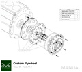 PMC Adaptersett Nissan SR - Mazda RX-8 - 240mm / 9.45"