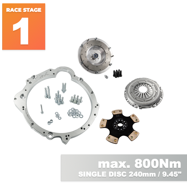 PMC RACE STAGE 1 Nissan RB - BMW M57N HGD JGA - 240mm / 9.45"
