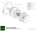 PMC Adaptersett Toyota JZ 1JZ 2JZ - BMW E60 M57N2 6-speed HGD JGA - 228mm / 8.98"