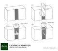 PMC Adaptersett Toyota JZ - Toyota Altezza / Lexus IS200 J160 Aisin AZ6 (first gen.)