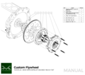 PMC Adaptersett Toyota JZ - BMW M57N HGD JGA HGA - 184mm / 7.25" (P)