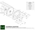 PMC Adaptersett Toyota JZ - BMW DCT DKG Getrag GS7D36SG Inline-six (H)