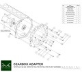 PMC Adaptersett Toyota JZ - BMW DCT DKG Getrag GS7D36SG Inline-six