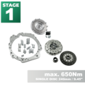 PMC STAGE 1 Toyota UZ - BMW M57 / E46 S54 M3 - 240mm / 9.45"