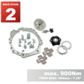 PMC RACE STAGE 2 Toyota UZ - BMW M57N HGU HGK / N54 - 184mm / 7.25" (P)