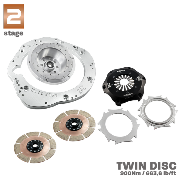PMC RACE STAGE 2 Toyota JZ 1JZ 2JZ - Nissan 350Z Z33 370Z Z34 CD009 - 184mm / 7.25"