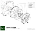 PMC Adaptersett Toyota UZ - Mazda RX-7 FD - 240mm / 9.45"