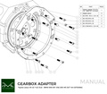 PMC Adaptersett Toyota UZ - BMW DCT DKG Getrag GS7D36SG V8