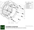 PMC Adaptersett Toyota UZ - BMW DCT DKG Getrag GS7D36SG V8