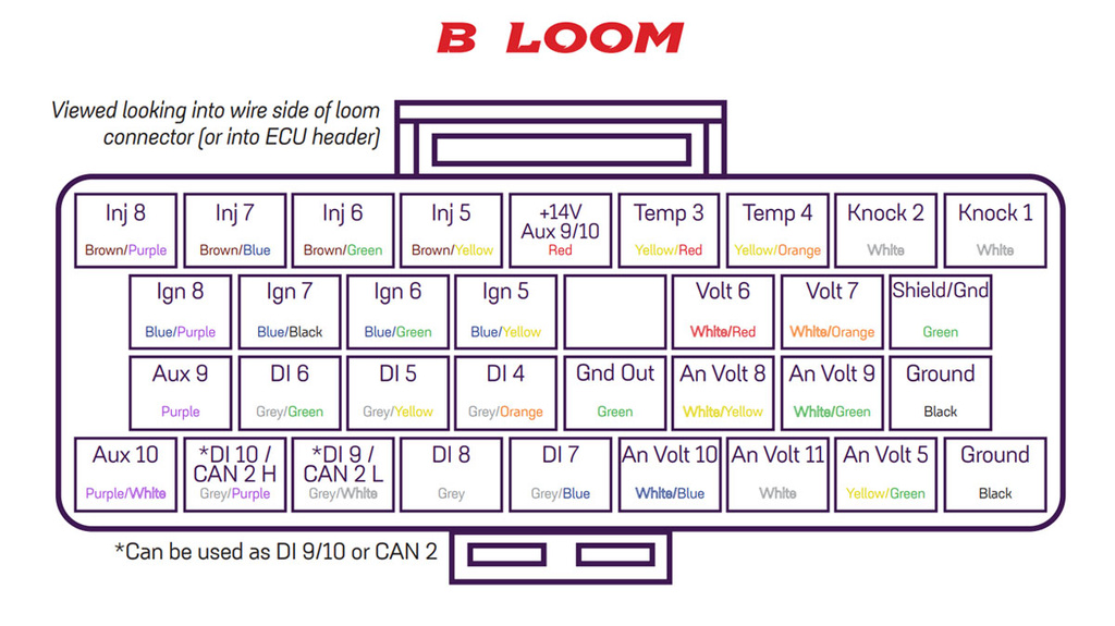 Link Wiring harness B - 2,5m