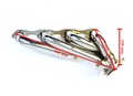 Headers Small Block Ford (SBF) Korta, bak