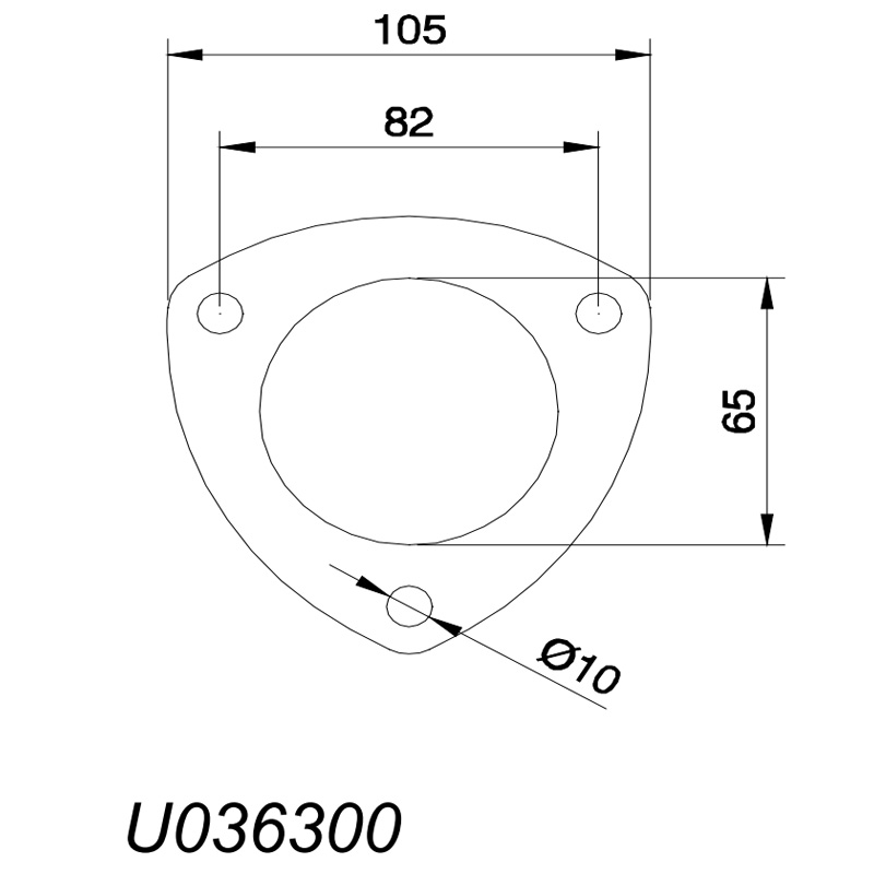 Flensforbindelse 2,5 tommer (63mm)