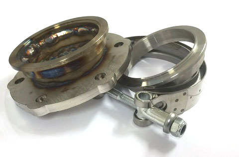 Holset Super HX40 4-bolt - 3" v-bånd kit RF