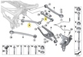 IRP Justerbare Camberstag  Øverste, Bak BMW F87 M2, F80 M3, F83 M4 (Ver. 2)