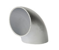 Aluminiumsrør 90 grader 25x3mm (1 tommer) kort radius
