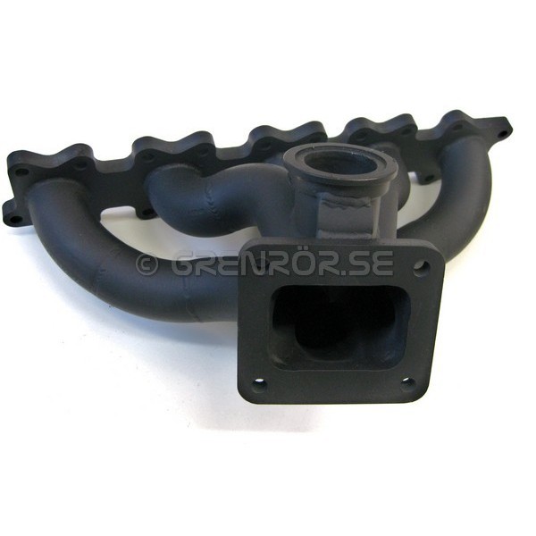 Audi 5 cyl S2, S4, S6 eksos manifold svart stål