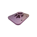 Universell Camber plater Firkant