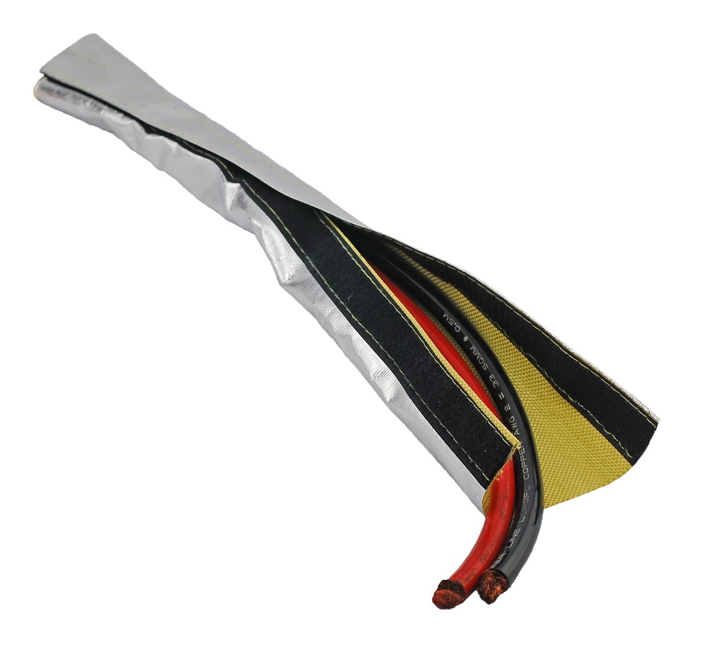 Hurricane Varmebeskyttelsessokk aluminium 10mm - Quick fit
