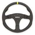 Sparco R350B Ratt skinn, med knapper