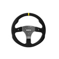 Sparco R330B Ratt skinn, med knapper