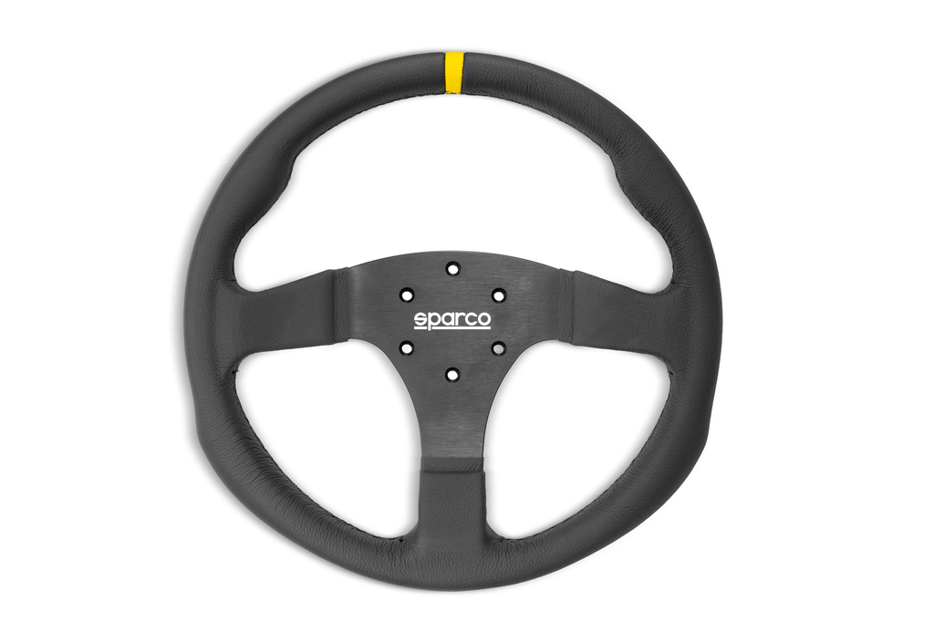 Sparco R330 Ratt i skinn