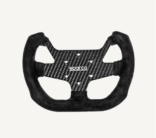 Sparco F10C Ratt Semsket skinn