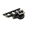 CMR Volvo 16V - 740/ 940 eksos manifold svart stål