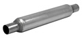 Lyddemper micro 1 3/4" full flyt rustfritt