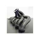 Toyota Supra MK4 2JZ singel turbo eksos manifold svart stål