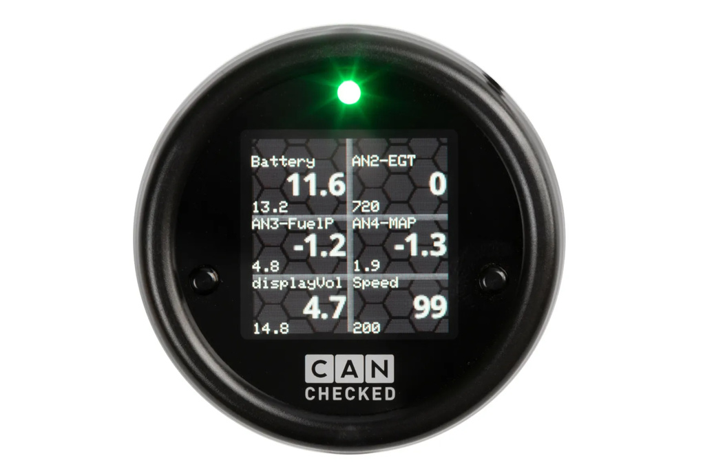 CANChecked 52mm MålerMFD15 GEN2 (Lambda sensor bundle)