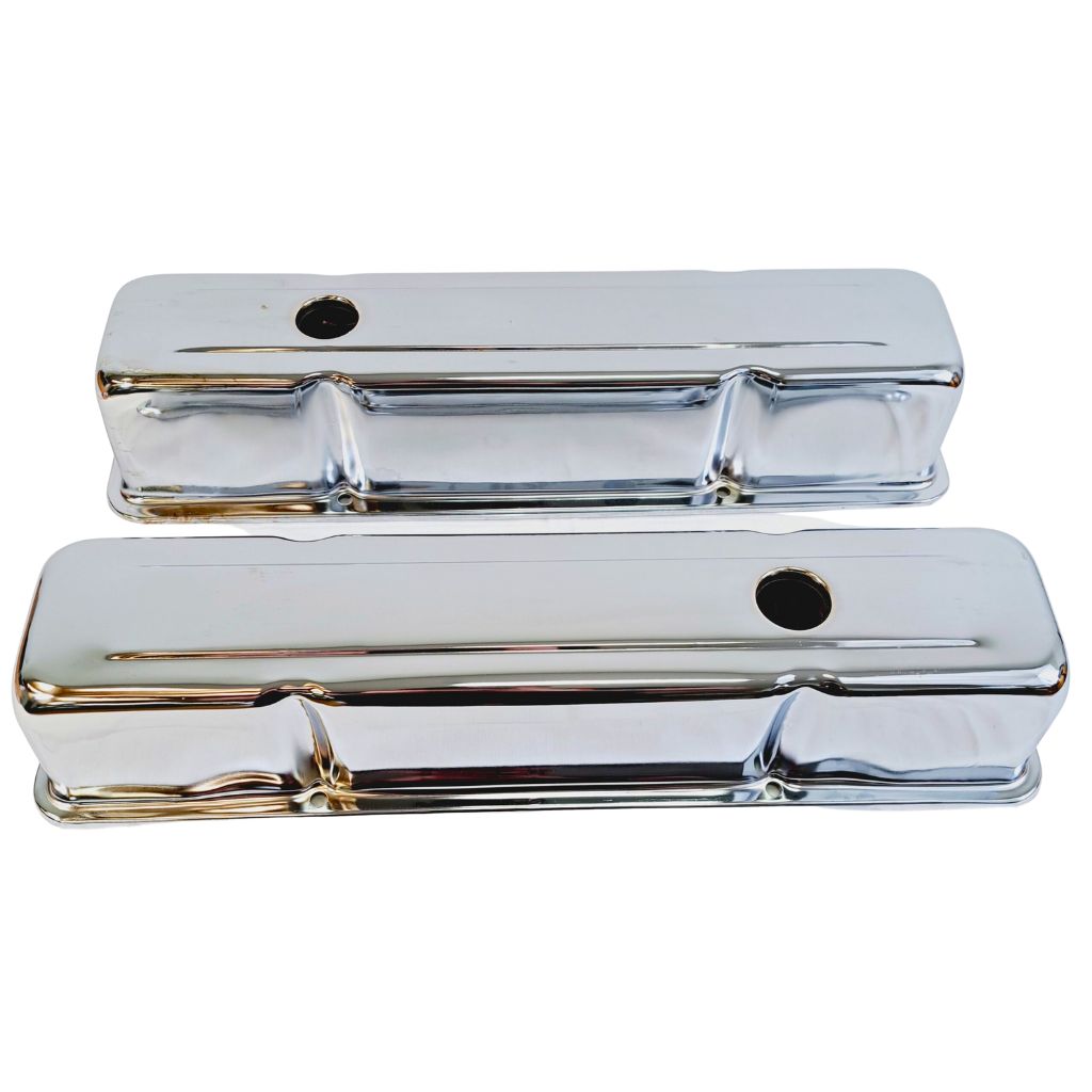 Ventildeksler Small Block Chevy SBC 58-86 Chrome