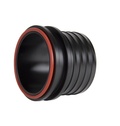 SPD V2 Dumpventil 50mm svart